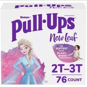 Huggies Pull-Ups New Leaf Training Underwear 38 Ct Frozen II 2T-3T 16-34 lbs